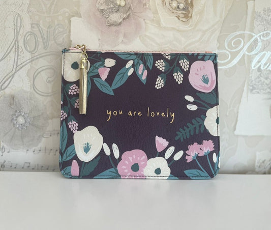 Make up pouch - you are lovely