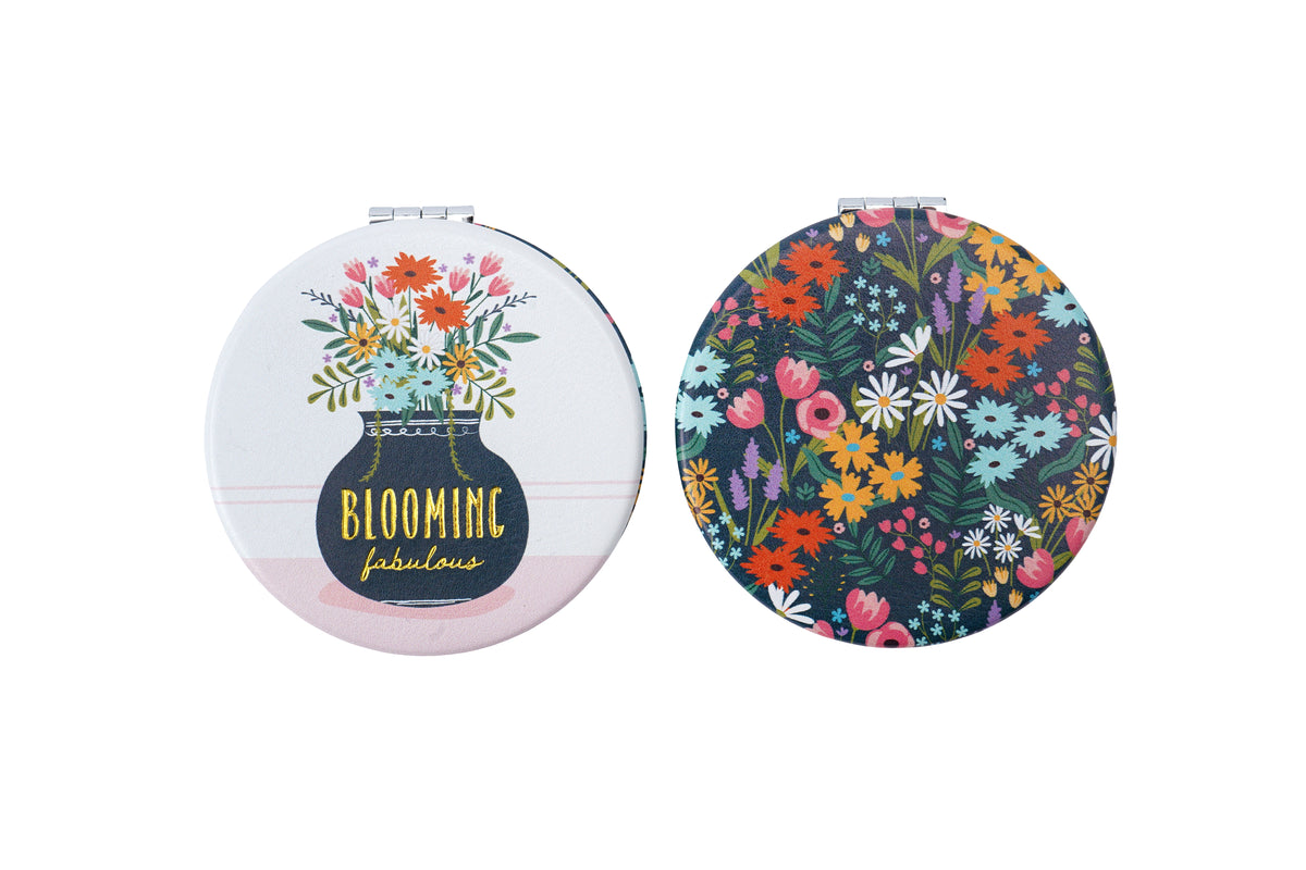 Blooming Fabulous compact mirror