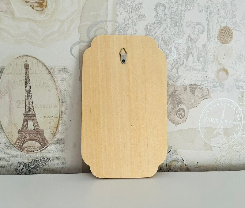 East of India wooden plaque - go confidently in the direction of your dreams