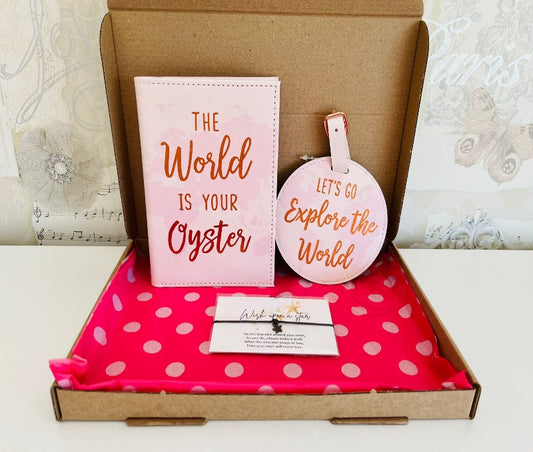 Letterbox gift - the world is your oyster - free shipping!