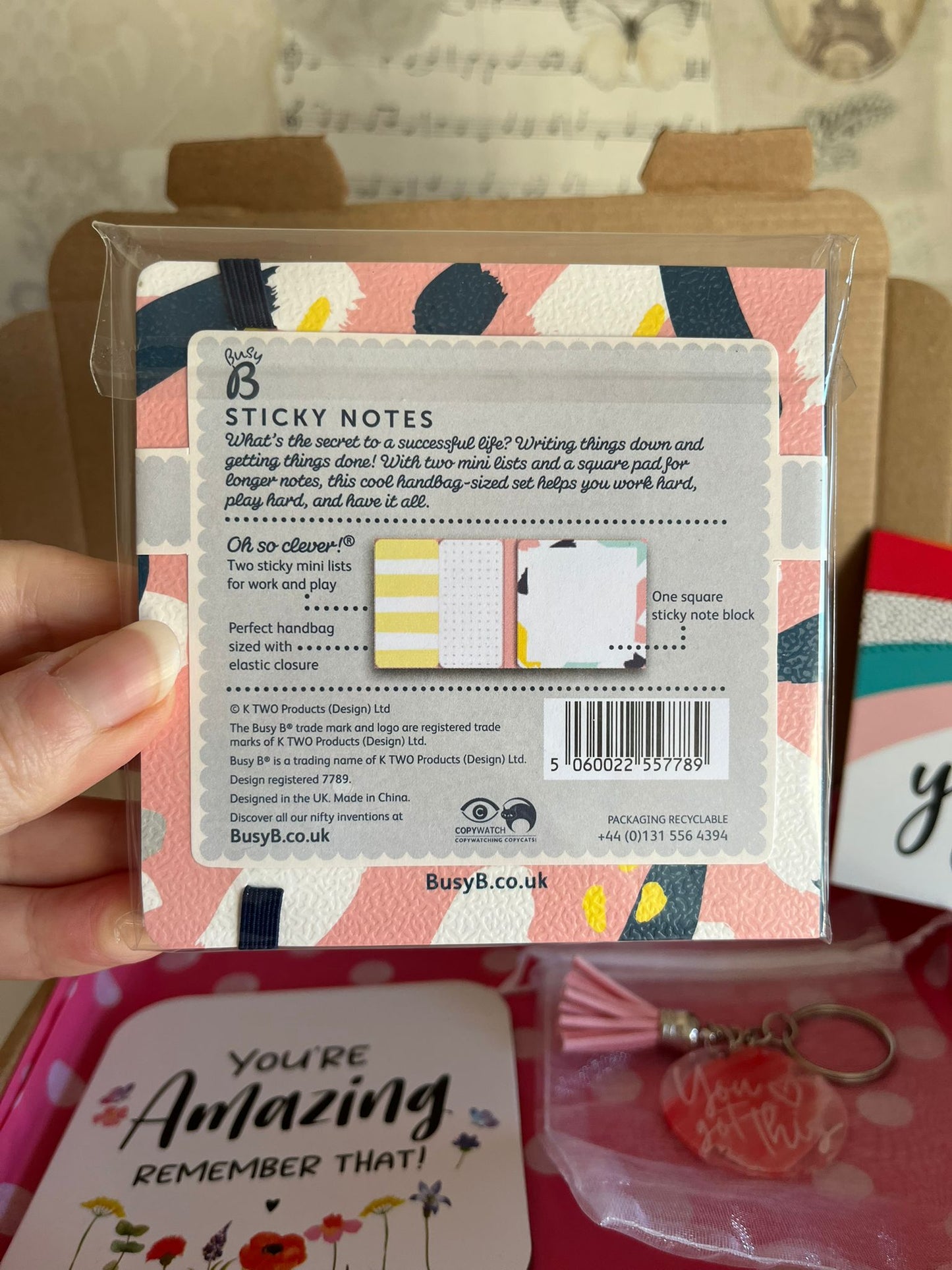 Letterbox gift - you're amazing - free shipping