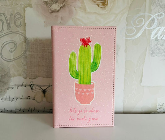 Sass & Belle passport cover - cactus design