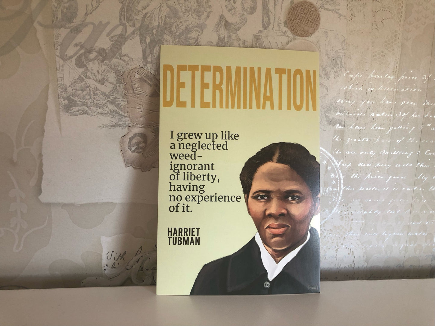 Postcard - determination