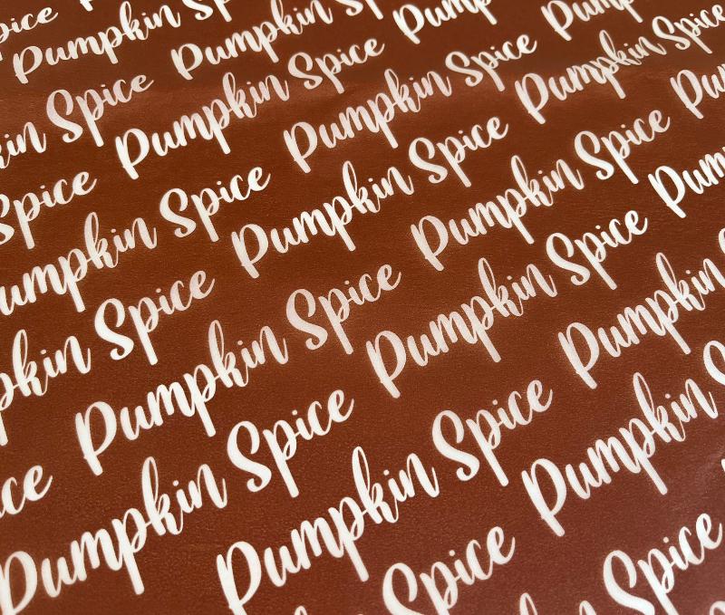 Tissue paper - pumpkin spice - 15 sheets