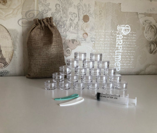 5ml sample pots - clear (pack of 20)
