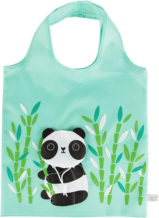 Sass & Belle reusable shopping bag - panda