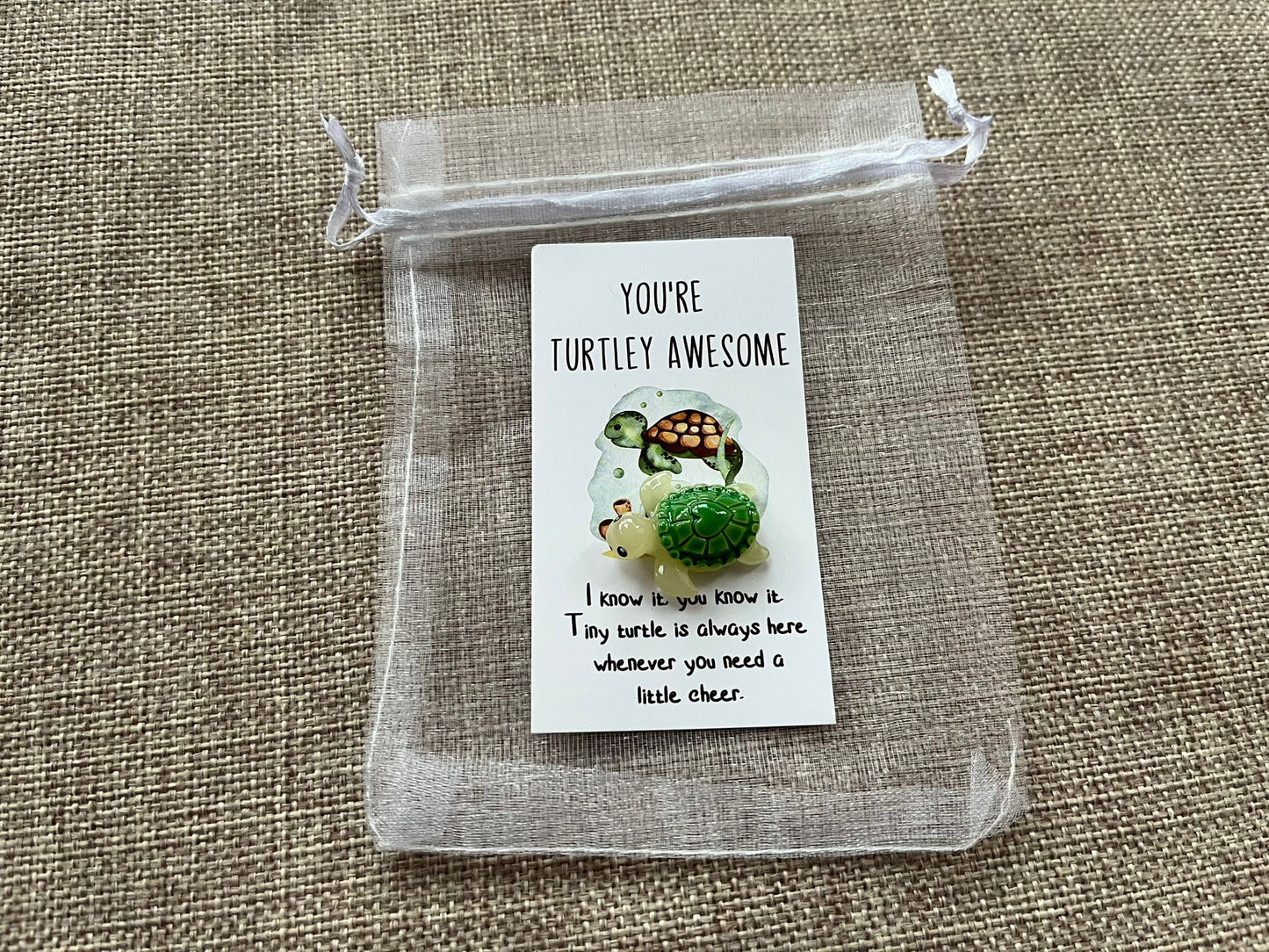 You're turtley awesome - motivational animal token