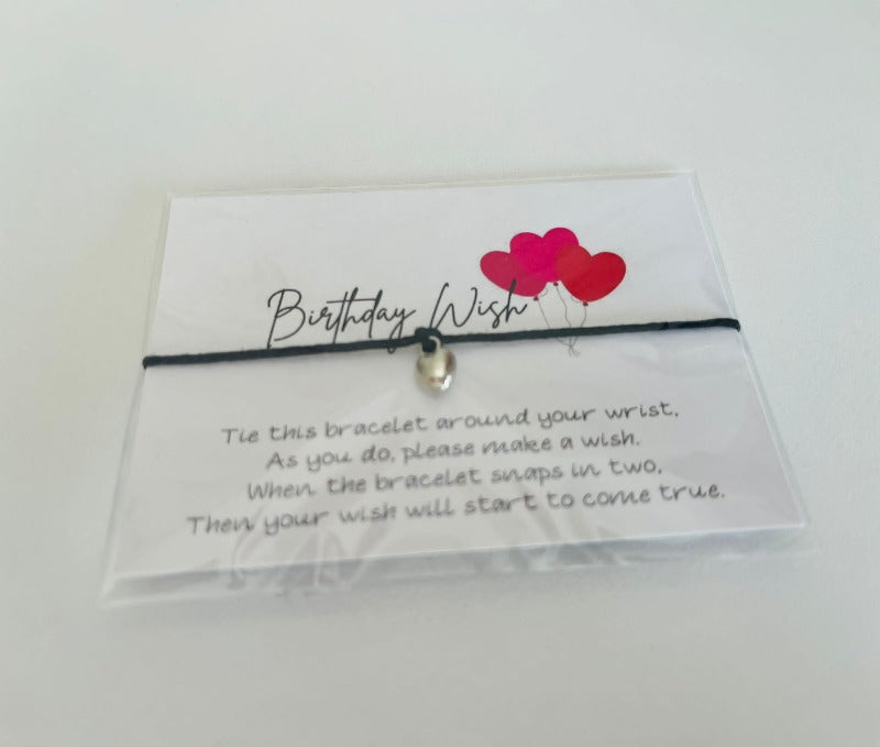 wish bracelet - birthday wish