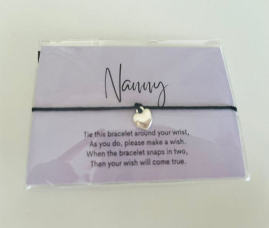 wish bracelet - nanny