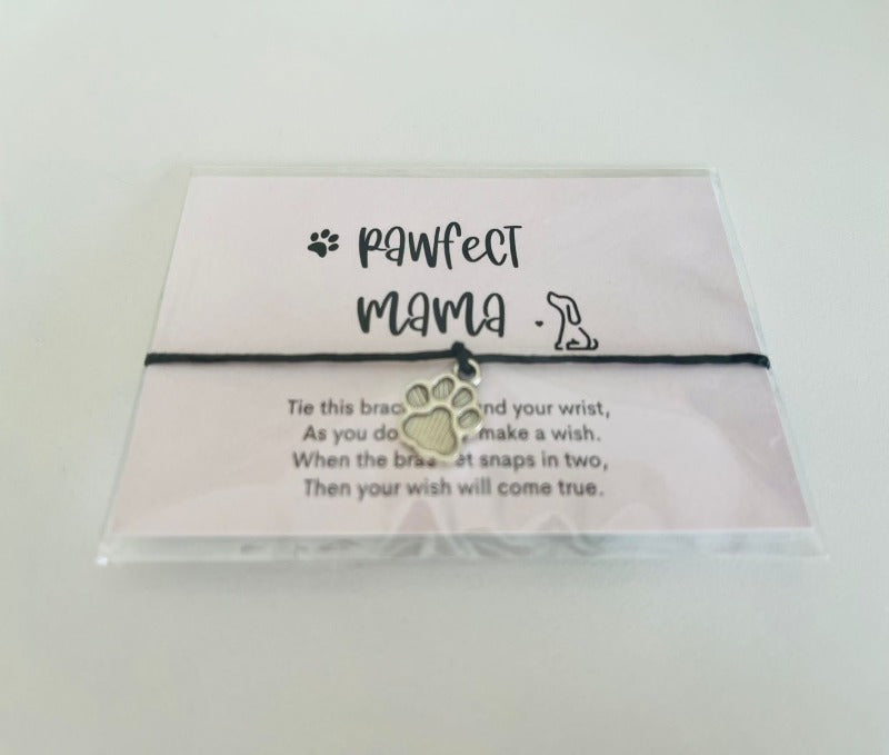 wish bracelet - pawfect mama