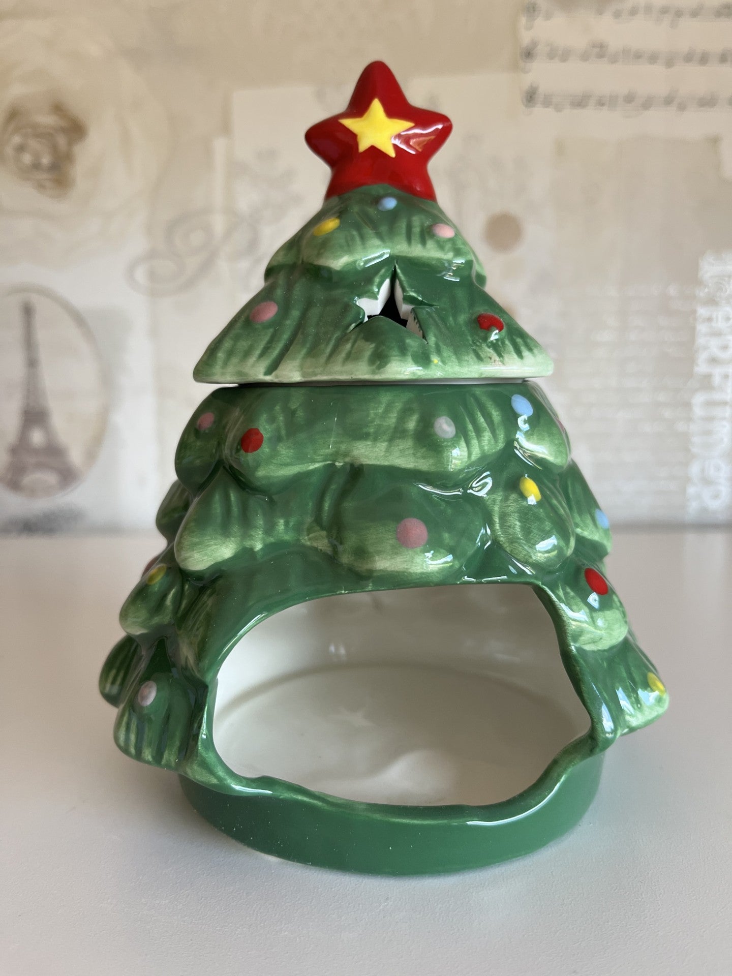 Nostalgic Christmas Tree Oil Burner