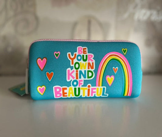 Be your own kind of beautiful pencil case by Rachel Ellen