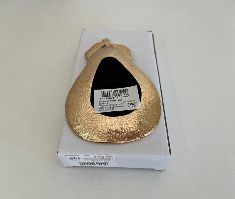 Paperchase gold pear trinket tray - 50% off