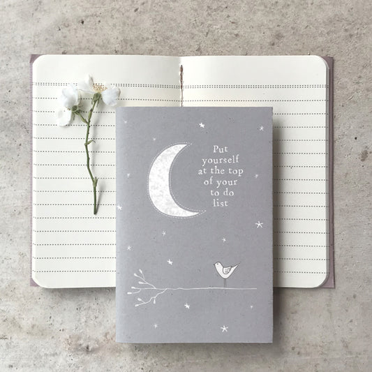 East of India - notebook -  put yourself at the top of your to do list