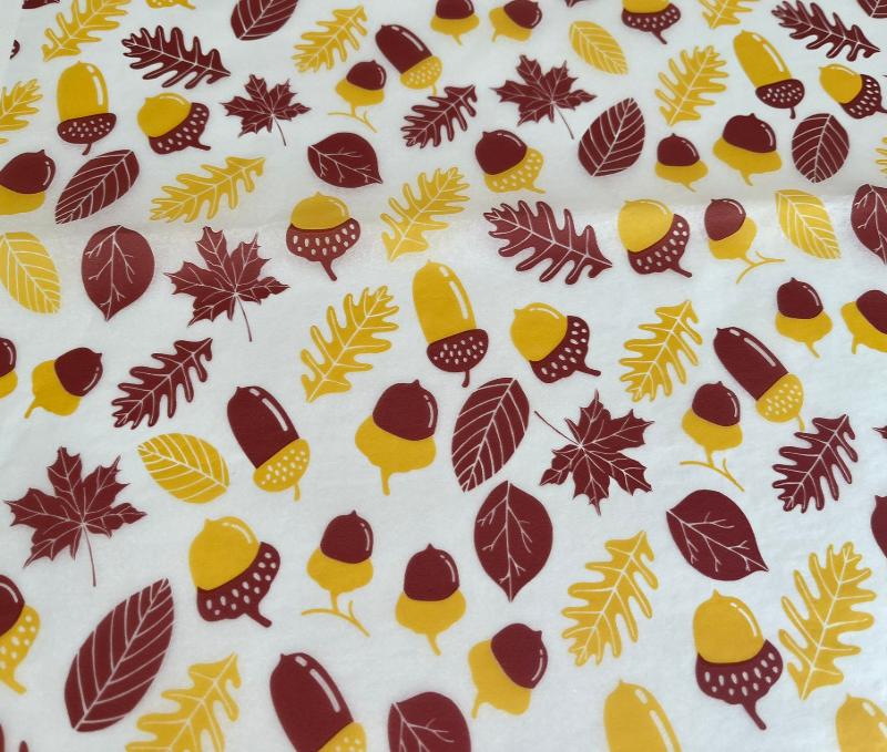 Tissue paper - acorn - 15 sheets