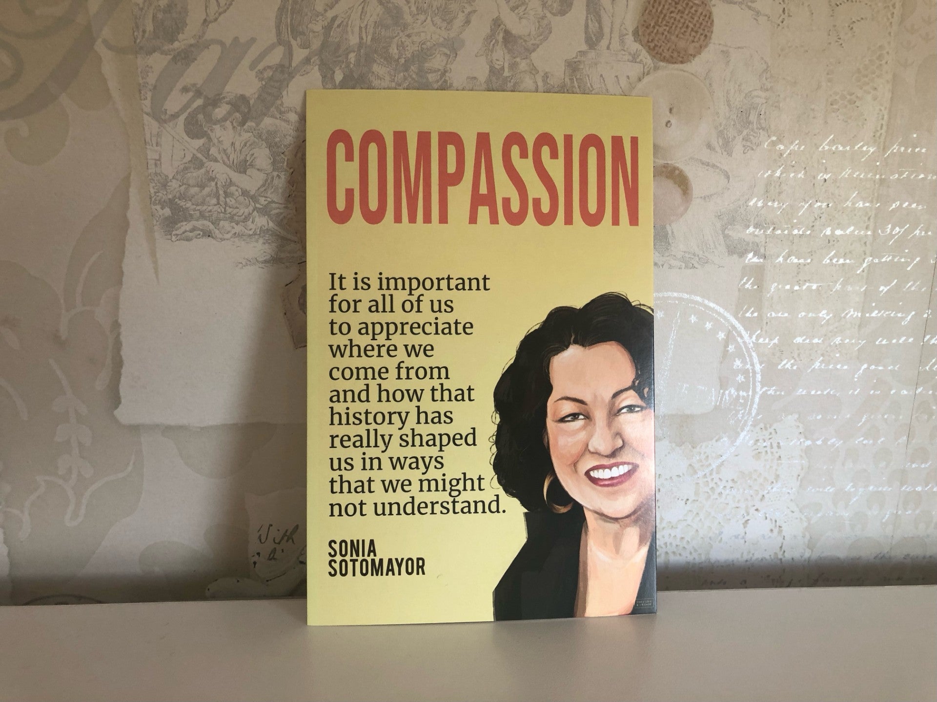 Compassion Bloom Postcard Postcard - compassion – Random Panda