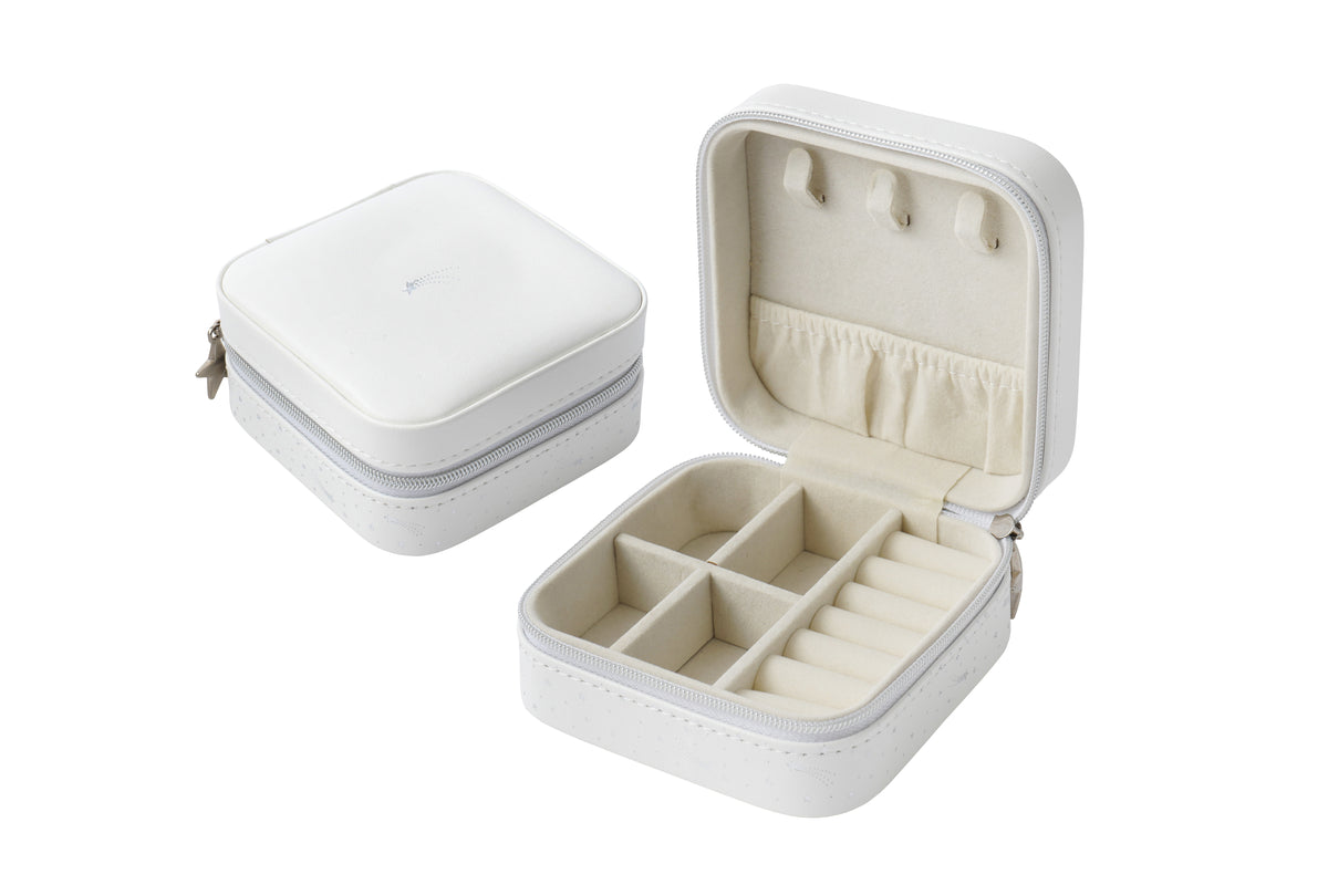 Shooting star design travel jewellery box