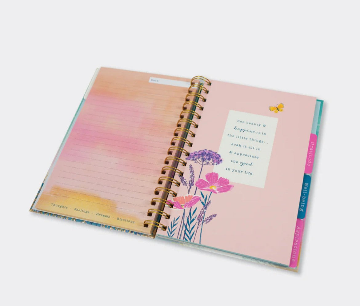 Beautiful Rachel Ellen well being planner journal