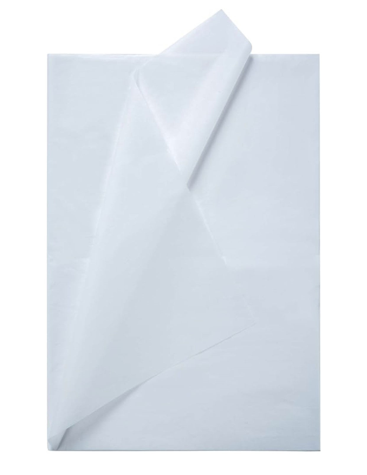 Tissue paper - white - 25 sheets