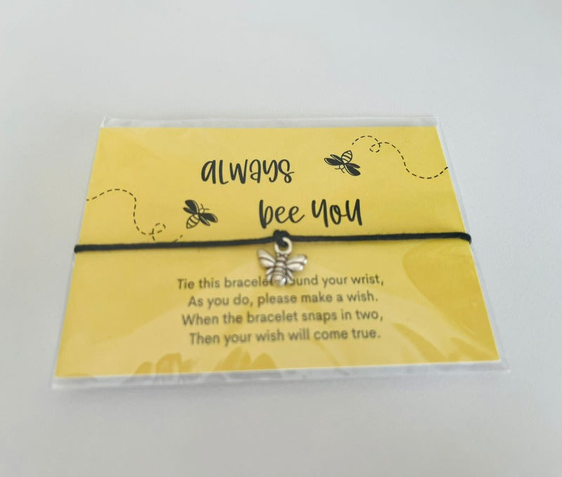 wish bracelet - always be you (yellow)