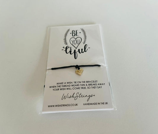 Wishstrings wish bracelet - be-you-tiful