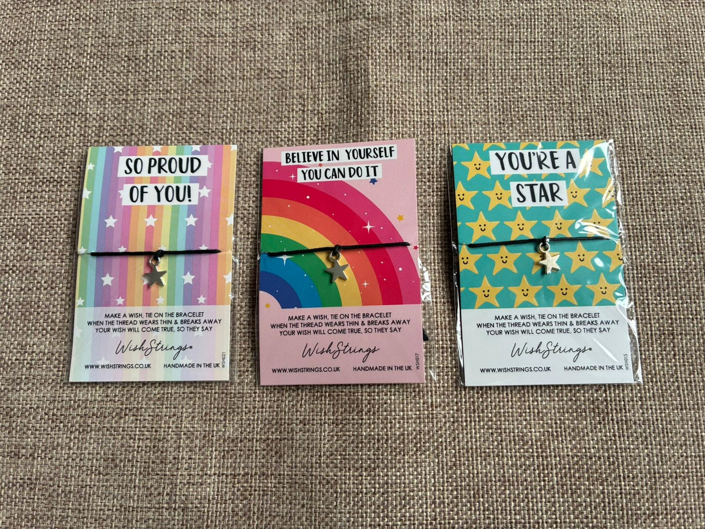 Wishstrings wish bracelets - recognition bundle