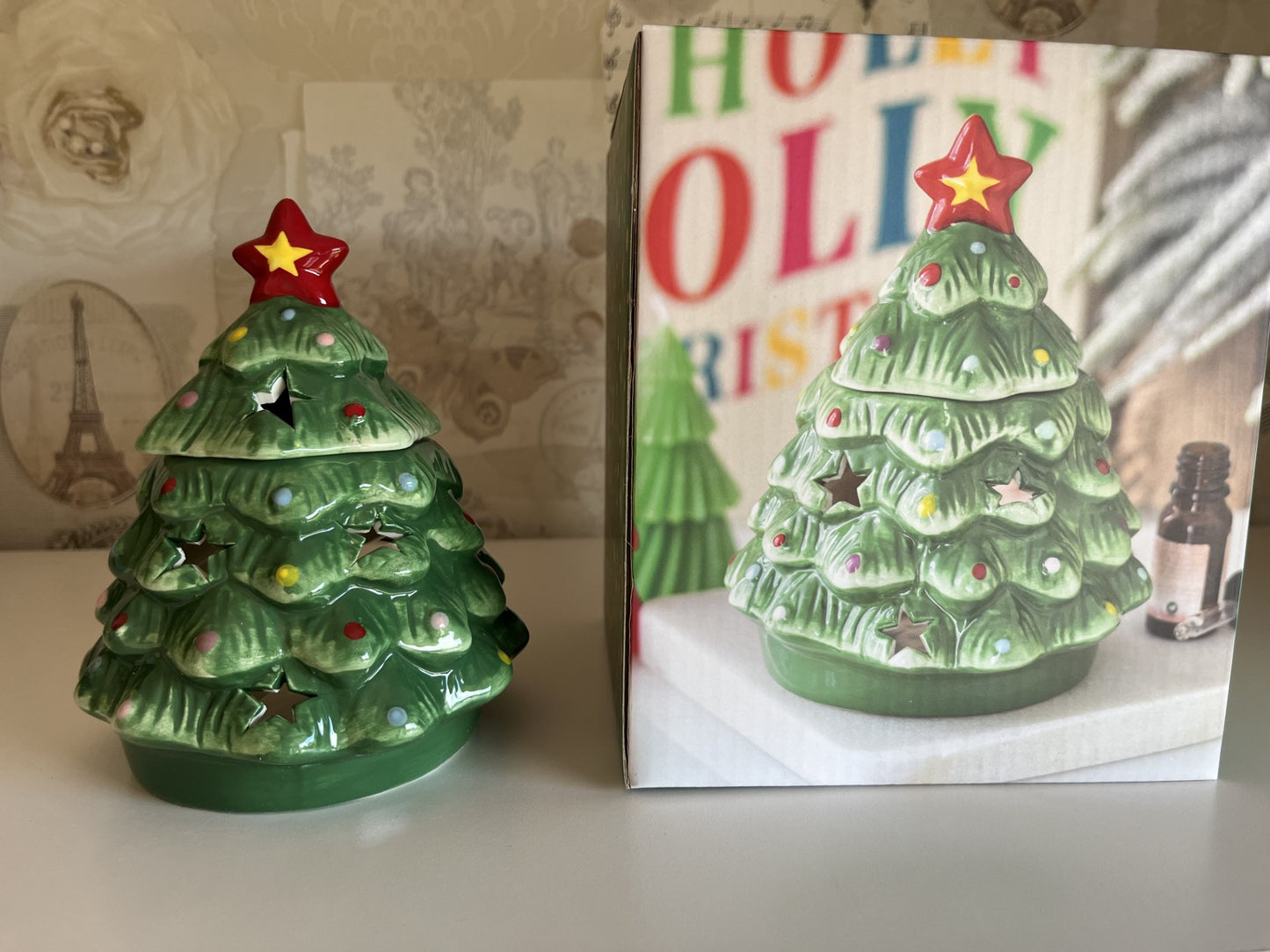 Nostalgic Christmas Tree Oil Burner