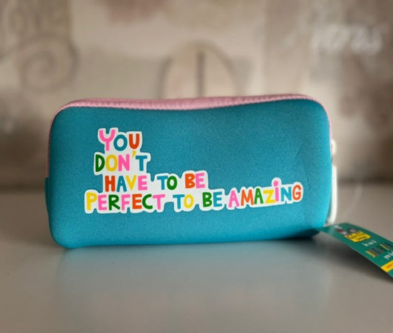 Be your own kind of beautiful pencil case by Rachel Ellen